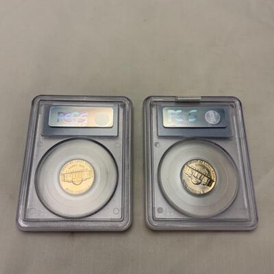 [65] GRADED COINS | Two Nickels | 1964 1965 | PR 67 | PCGS