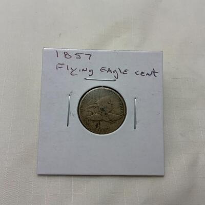 [82] 1857 Flying Eagle Cent | Hard to Find!