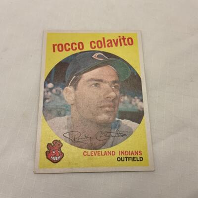 [96] VINTAGE | Rocco Colavito | TOPPS Card #420 | 1959