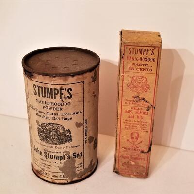 Lot #163  Antique Gretna HOO-DOO Powder and Paste