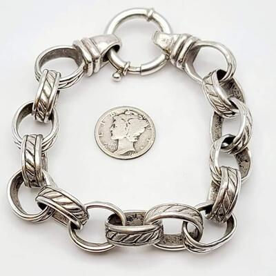 Sterling silver bracelet 42 g