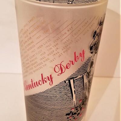 Lot #164  Vintage 1961 Kentucky Derby Glass