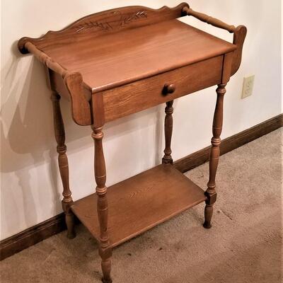 Lot #167  Colonial Style vintage side table