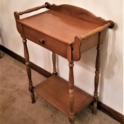 Lot #167  Colonial Style vintage side table
