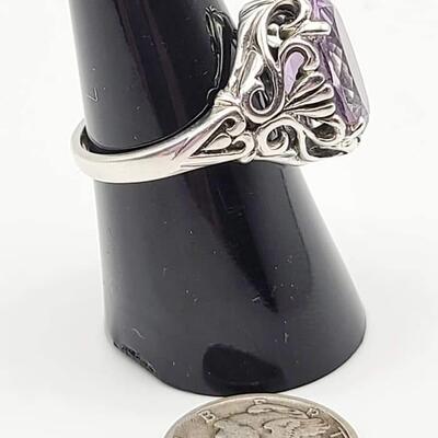 Sterling silver ring size 7