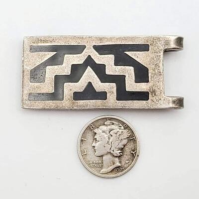Sterling silver money clip 22 g