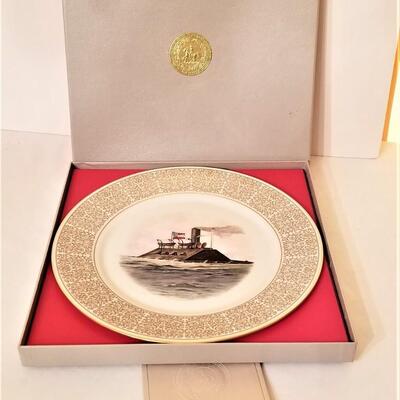 Lot #171  Scarce 1971 Limited Edition Plate - Museum of the Confederacy "The Merrimack"