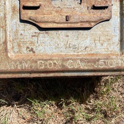 â€œOutdoorâ€ Reclaimed Rustic Ammo Box Planter