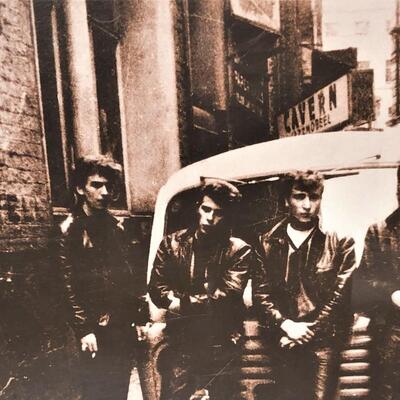 Signed Pete Best Cavern Club Lithograph Beatles Poster