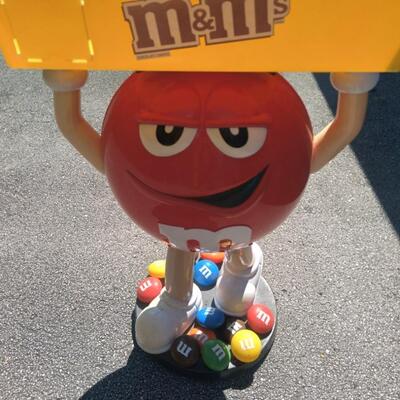 large 42 inch  m and m