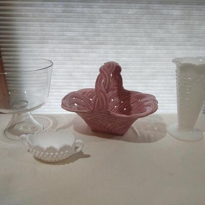 Milk Glass & Ceramics