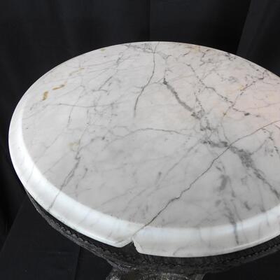 Beautiful Metal and Marble Table