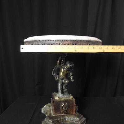 Beautiful Metal and Marble Table