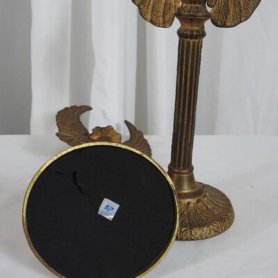 Beautiful Metal Winged Candlestick Holders