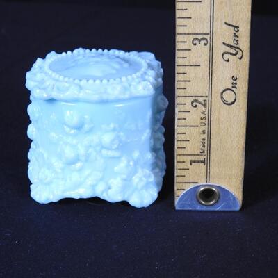 Lovely little Trinket Box and Small Oriental Vase
