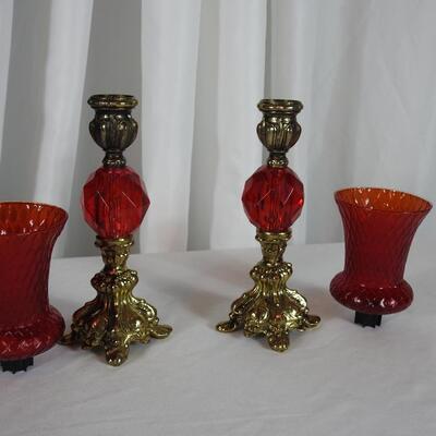 Pair of Candlestick Holders