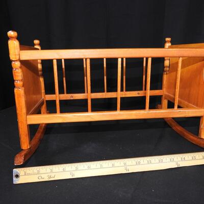 Babydoll Rocking Cradle Bed