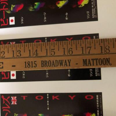 Beatles Tokyo Signed and Numbered Poster Print