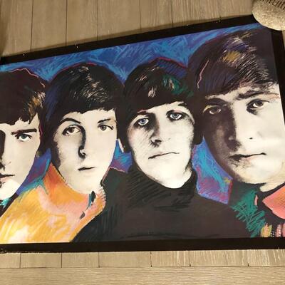 Beatles 1987 Poster Designed by Dallas A Saunders