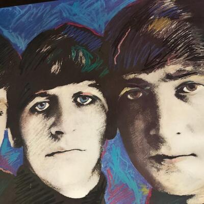 Beatles 1987 Poster Designed by Dallas A Saunders