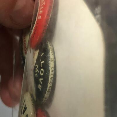 1964 Beatles Vintage Buttons Set