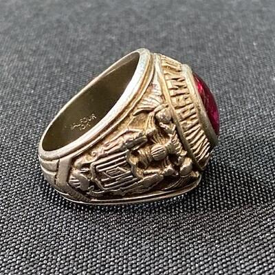 LOT#3J: Stamped 10K Balfour University of Maryland Ring [22.71g]