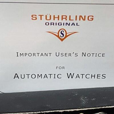 LOT#5J: NOS Sturhling ST-90089 Men's Watch