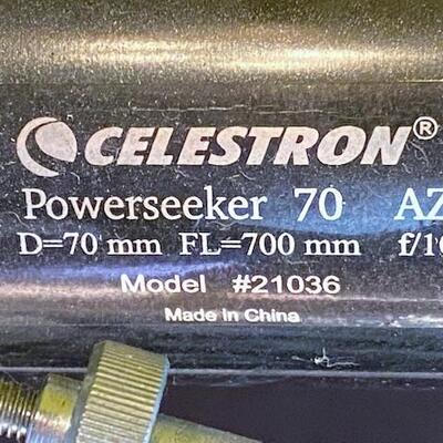 LOT#11LR: Celestron PowerSeeker 70AZ Telescope