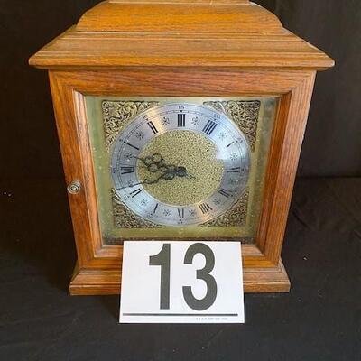 LOT#13MB: Mantel Clock with Chime