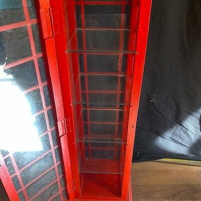 LOT#20MB: English Phone Booth CD Holder