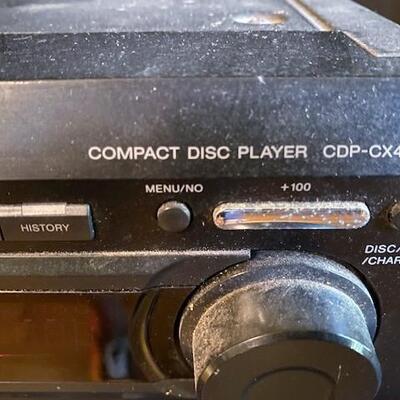 LOT#44MB: Sony Mega Storage Compact Disc Player