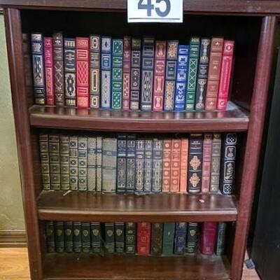 LOT#45LR: Book Shelf with Books Lot #1