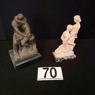 LOT#70MB: Signed Erotica Statue Lot