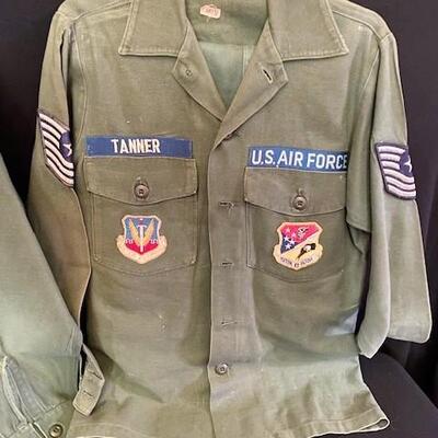 LOT#82MB: Pair of Vintage U.S. Air Force Utility Uniforms