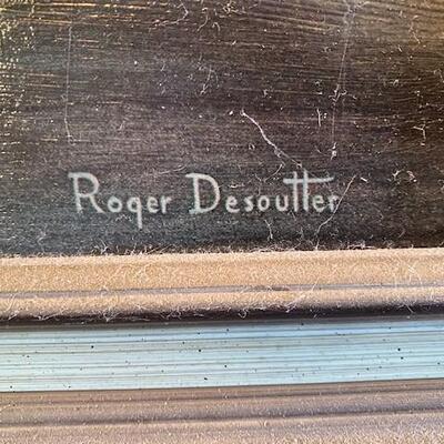 LOT#133MB: Roger Desoutter Oil on Canvas