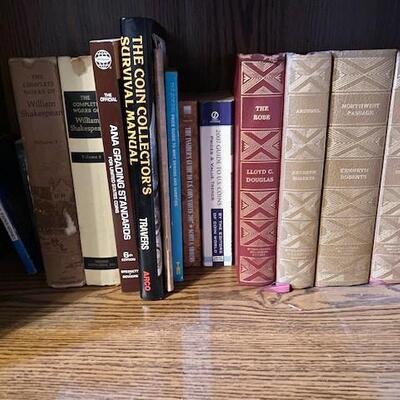LOT#164B2: Five Tier Shelf with Books