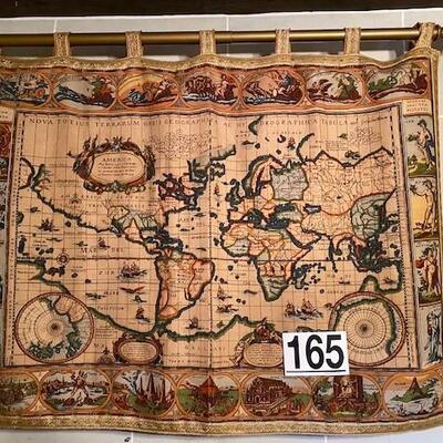LOT#165B2: Cartography Tapestries