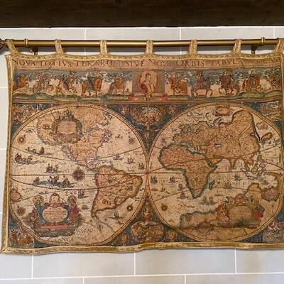 LOT#165B2: Cartography Tapestries