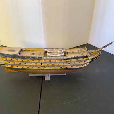 LOT#179B2: Unfinished Model Ship Lot #1