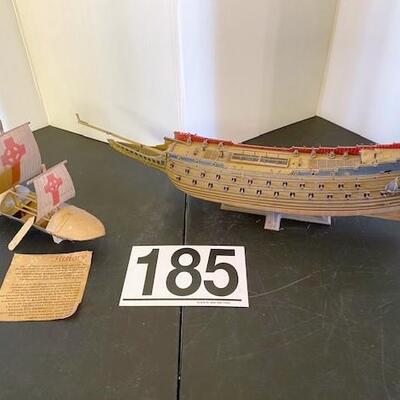 LOT#185B2: Model Ship Lot #2