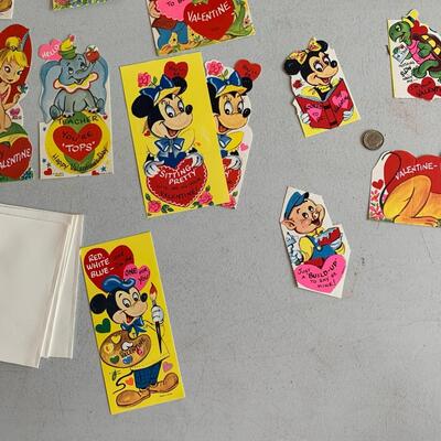 #17 Vintage Disney Paper Valentines