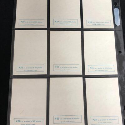 Set of 60 Topps Beatles 1st Series 1964 Black and White Vintage Trading Cards USA