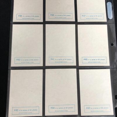 Set of 60 Topps Beatles 1st Series 1964 Black and White Vintage Trading Cards USA