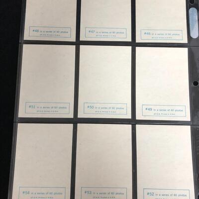 Set of 60 Topps Beatles 1st Series 1964 Black and White Vintage Trading Cards USA