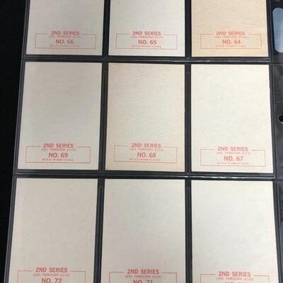 Set of 56 Beatles Topps 1964 2nd Series T.C.G. USA Trading Cards