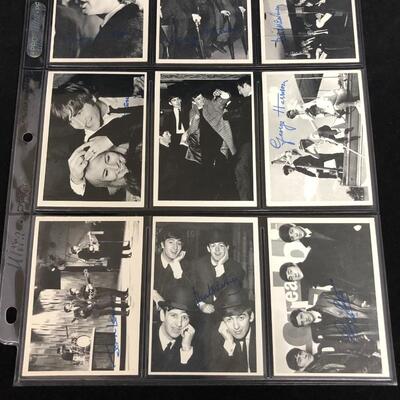 Set of 56 Beatles Topps 1964 2nd Series T.C.G. USA Trading Cards