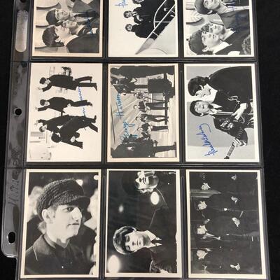 Set of 56 Beatles Topps 1964 2nd Series T.C.G. USA Trading Cards