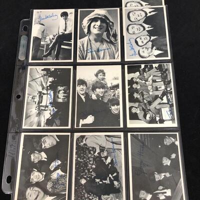 Set of 56 Beatles Topps 1964 2nd Series T.C.G. USA Trading Cards