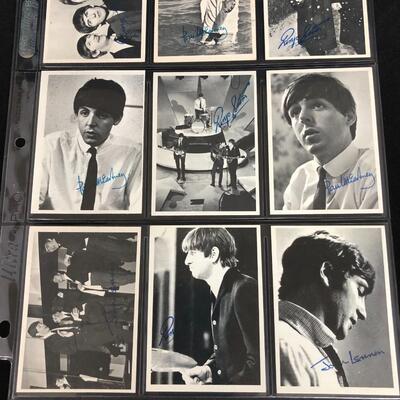 Set of 56 Beatles Topps 1964 2nd Series T.C.G. USA Trading Cards
