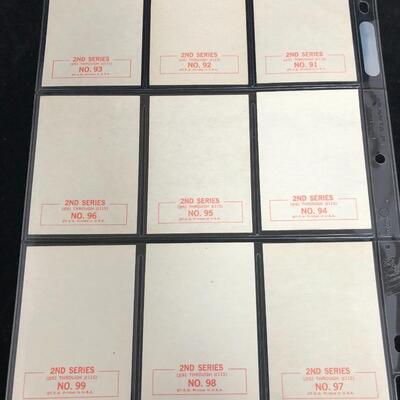 Set of 56 Beatles Topps 1964 2nd Series T.C.G. USA Trading Cards
